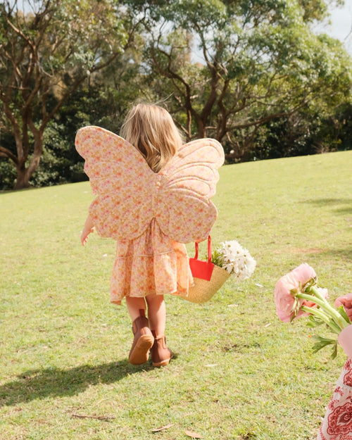 Ditsy Floral Quilted Wings