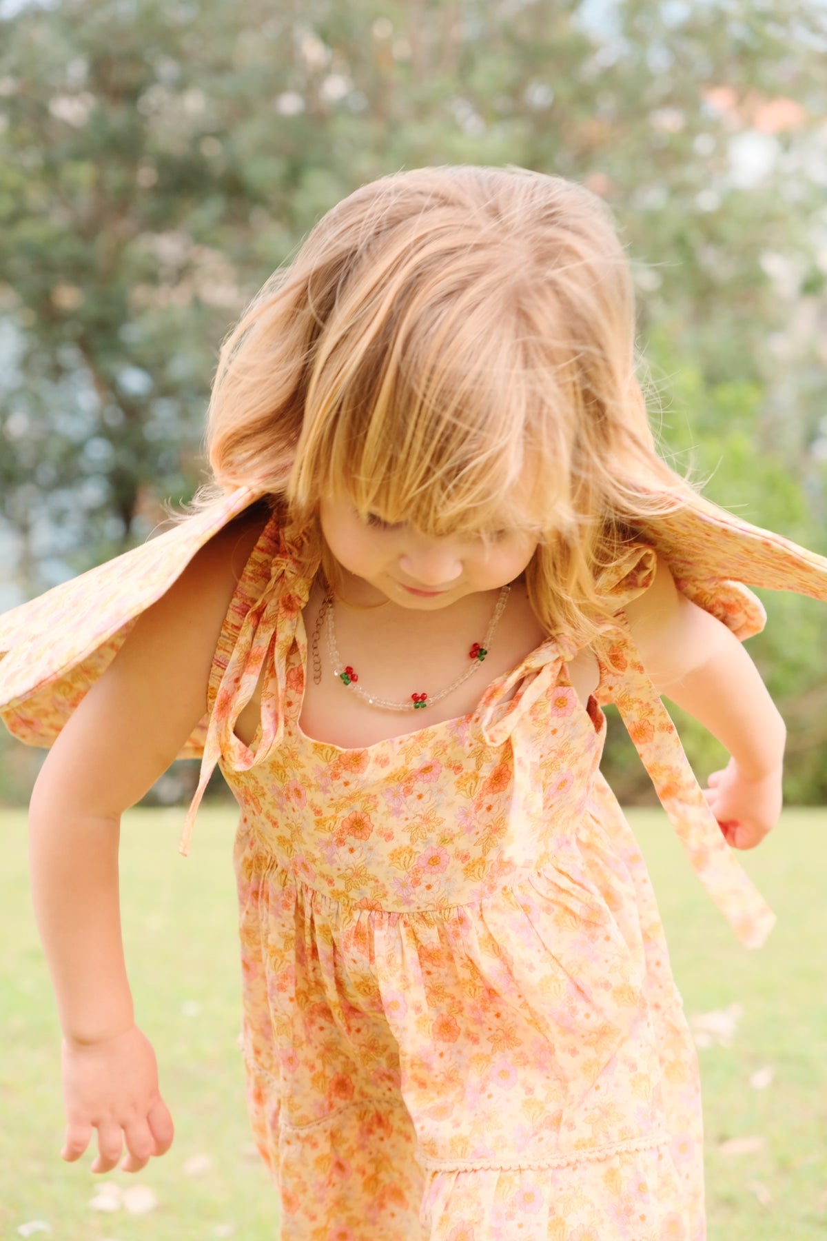 Ditsy Floral Quilted Wings