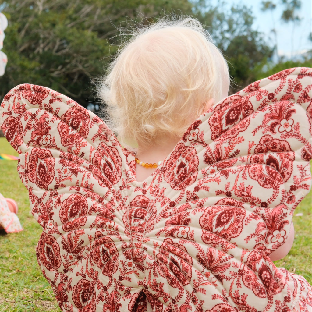 Paisley Quilted Wings