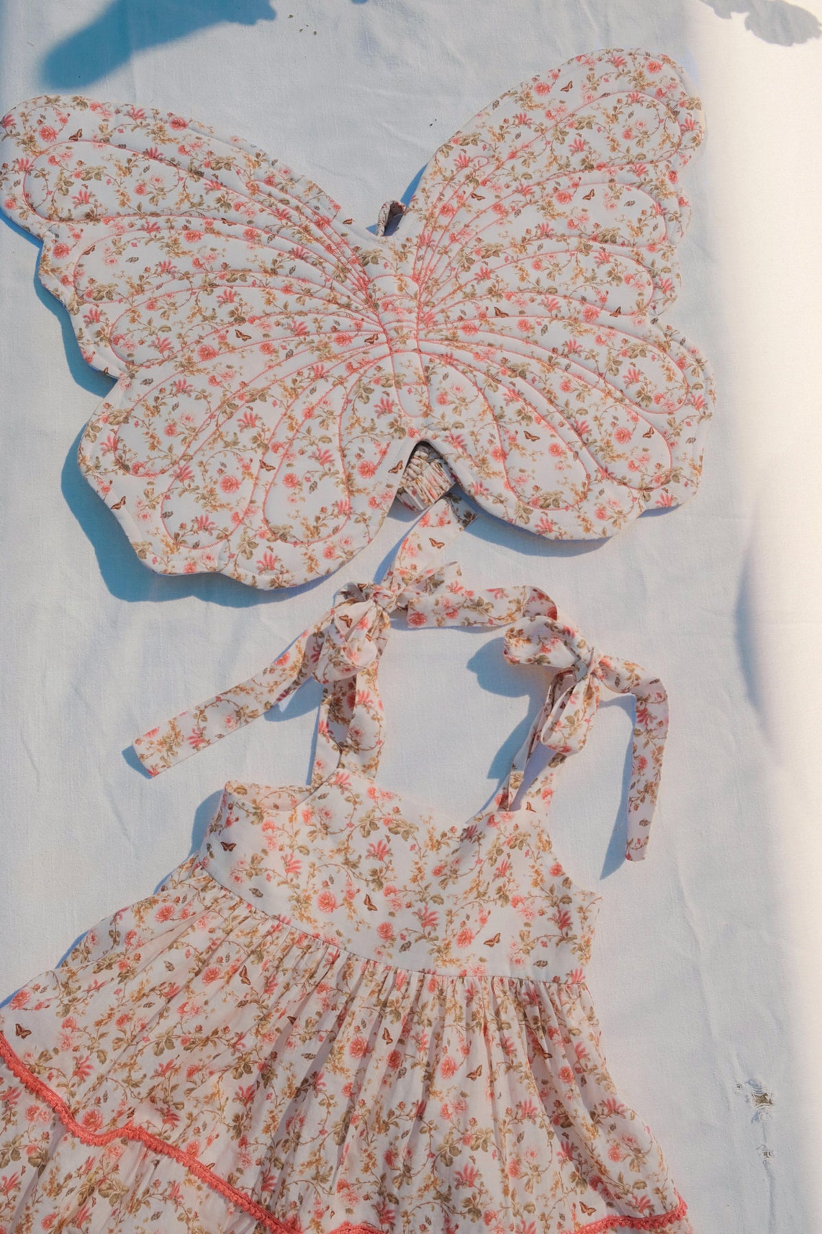 Rose Garden Quilted Wings